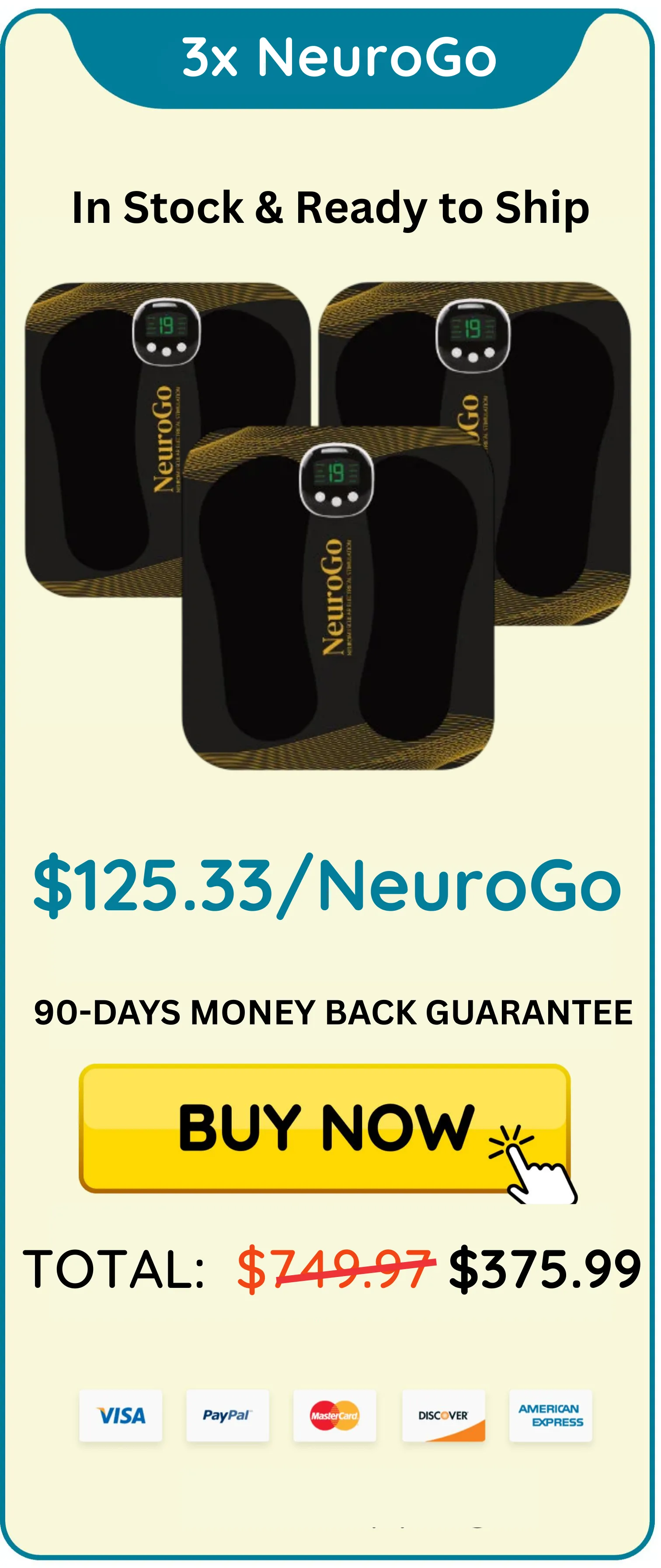 3x NeuroGo package